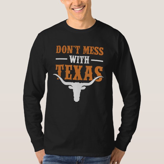 Camiseta Texas Austin Dallas TX Alamo Souvenir Texan Lone S (Anverso)