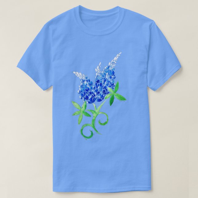 Camiseta Texas Bluebonnets1 (Diseño del anverso)