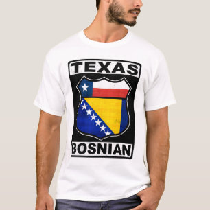 Camiseta Texas Bosnio-Americano