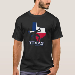 Camiseta Texas Chicas High School Wrestler Fan Wrestler Tx