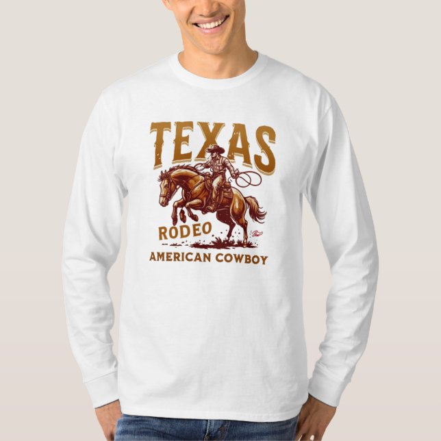 Camiseta Texas Cowboy (Anverso)