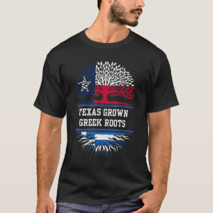 Camiseta Texas crece con raíces griegas en Grecia