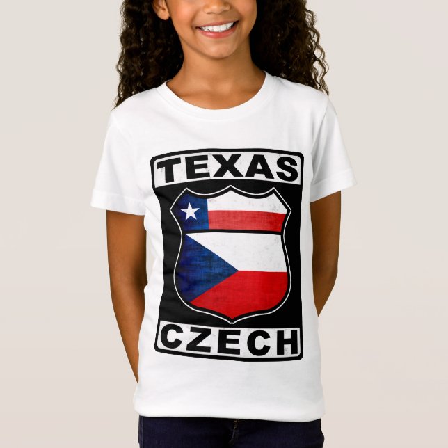 Camiseta Texas Czech American (Anverso)