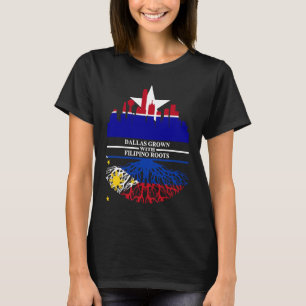 Camiseta Texas Dallas Mitino Filipino Roots Dallasite Phili