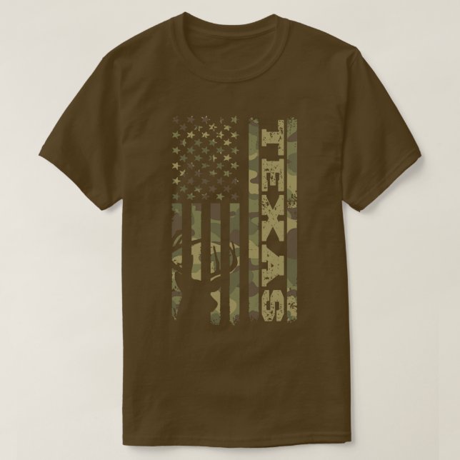 Camiseta Texas Deer Hunter (Diseño del anverso)