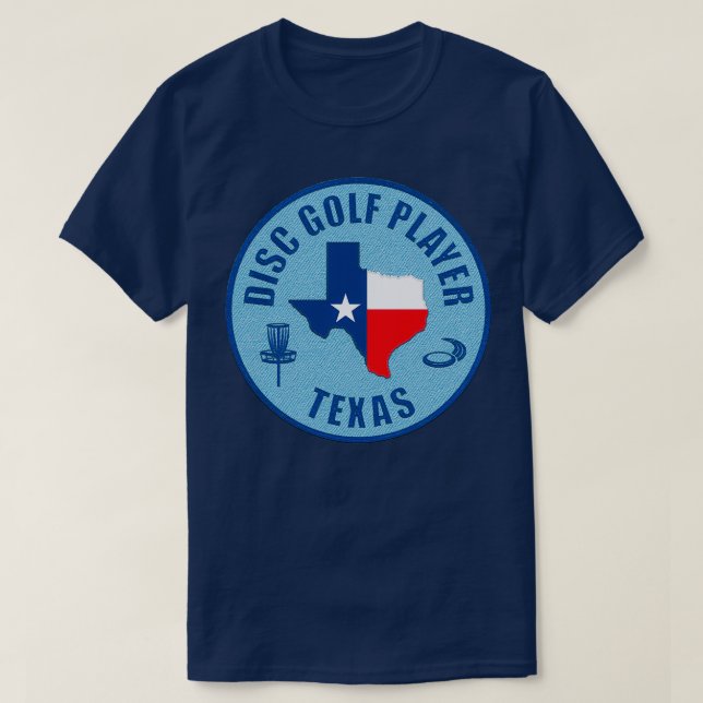 Camiseta Texas Disk Golf 2 (Diseño del anverso)