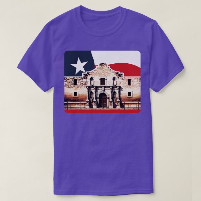 Camiseta Texas El Álamo (Diseño del anverso)