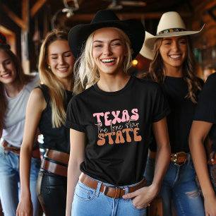 Camiseta Texas el estado de la estrella solitaria