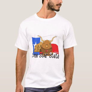 Camiseta Texas, el estado de la estrella solitaria