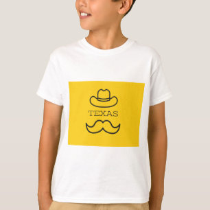 Camiseta Texas en amarillo 2