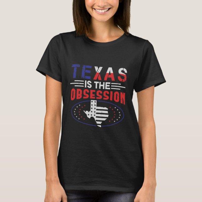 Camiseta Texas es la obsesión (Anverso)