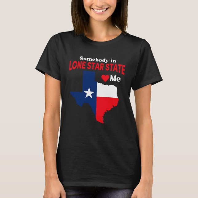 Camiseta Texas For Her Him Texan TX Dallas Howdy Longhorn (Anverso)