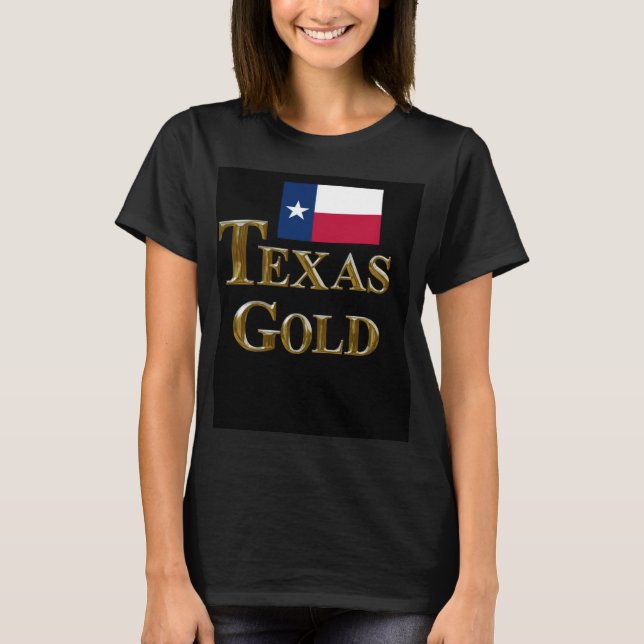 CAMISETA TEXAS GOLD (Anverso)