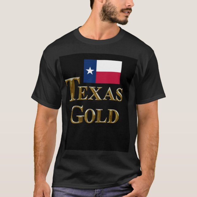 CAMISETA TEXAS GOLD (Anverso)
