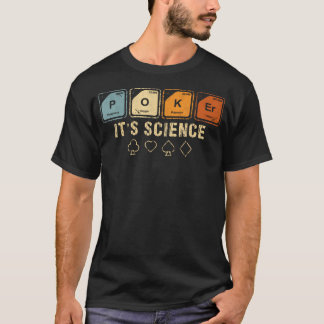Camiseta Texas Holdem Poker Es Ciencia Jugador de Poker Div