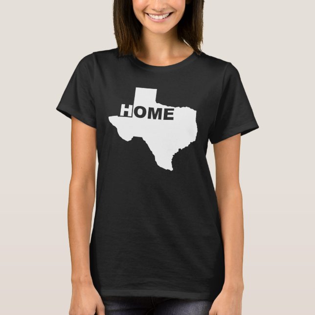 Camiseta Texas Home Away from Home Tees T-shirts (Anverso)