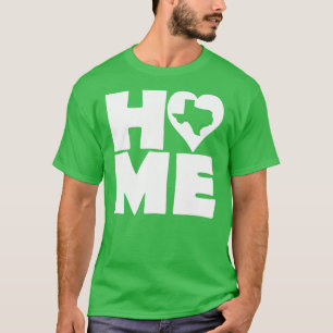 Camiseta Texas Home Heart State Tees