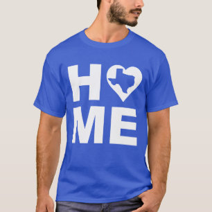 Camiseta Texas Home Heart State Tees