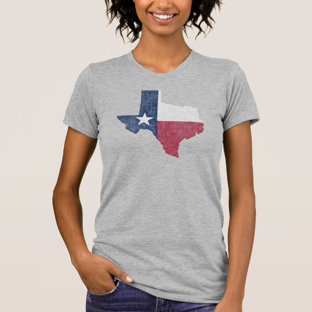 Camiseta Texas Lone Star Vintage Austin Dallas Houston (Anverso)