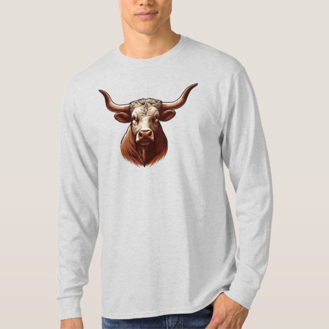 Camiseta Texas Longhorn (Anverso)