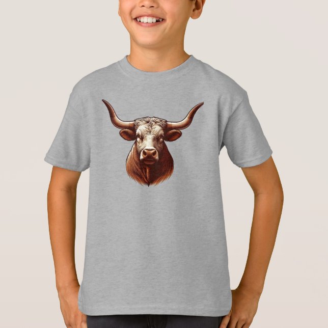Camiseta Texas Longhorn (Anverso)