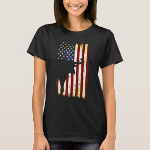 Camiseta Texas Longhorn Silhouette Bandera Estadounidense 4