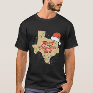 Camiseta Texas Merry Christmas Fiesta Yall Familia Matanza