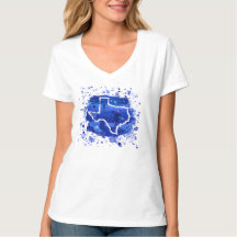 TEXAS "Paint the Mother Blue" Ed. 1 Tee femenino