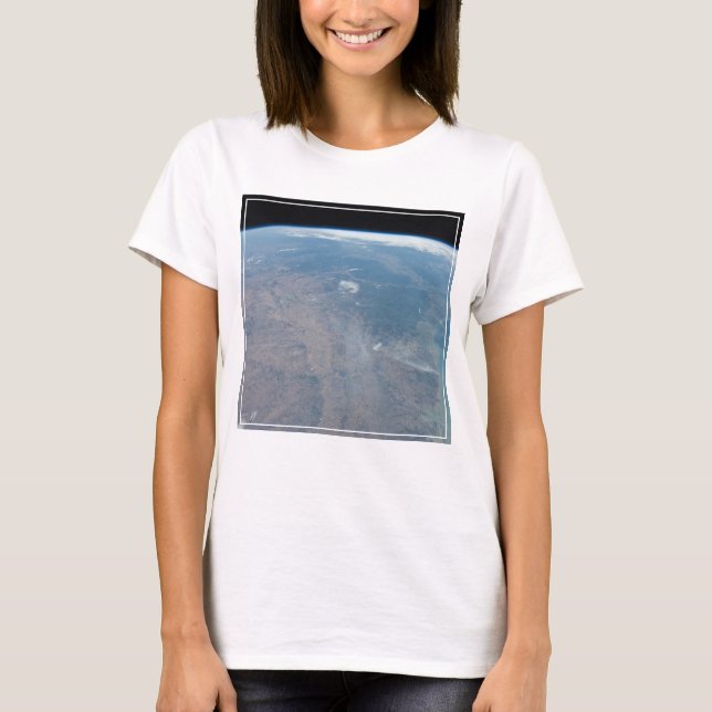 Camiseta Texas Panorámica Y El Golfo De México (Anverso)