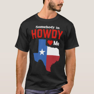 Camiseta Texas Para Ella Texan TX Dallas Howdy Longhorn