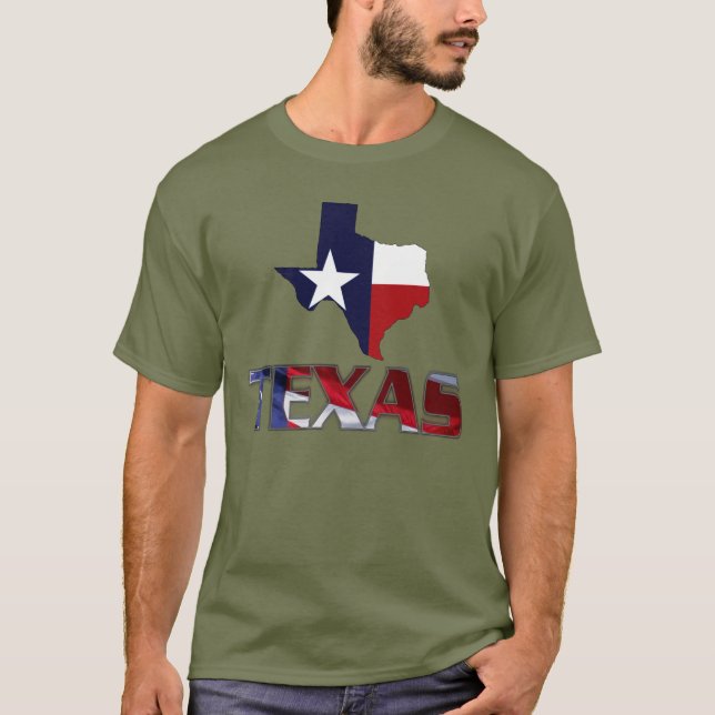 Camiseta Texas Patriótico (Anverso)