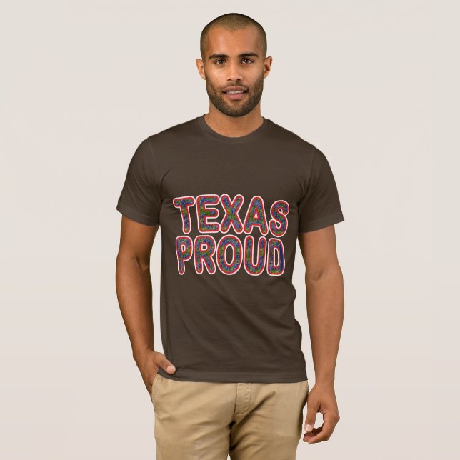 Camiseta Texas Proud Bluebonnet (Anverso completo)