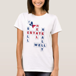 Camiseta TEXAS Real Estate Texan Realtor
