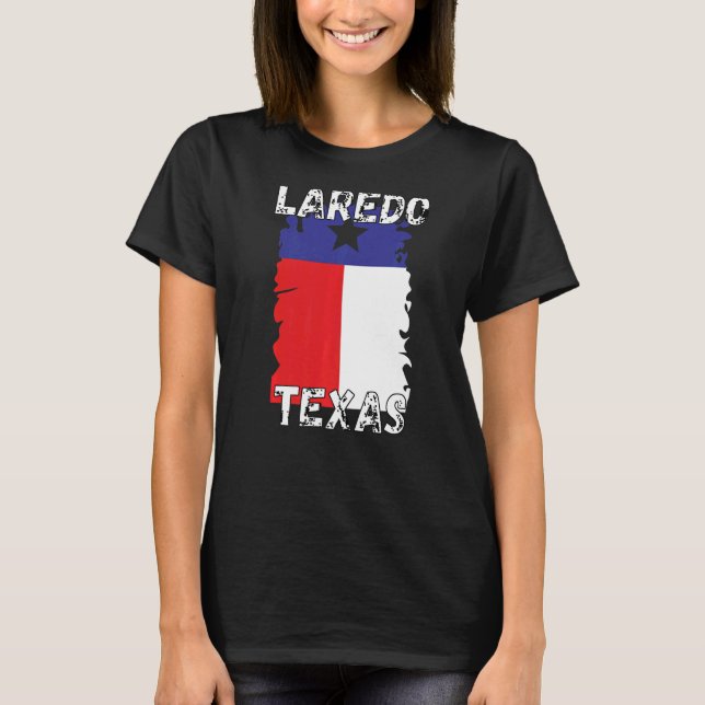 Camiseta Texas Retro Laredo Texas Souvenirs 1 (Anverso)