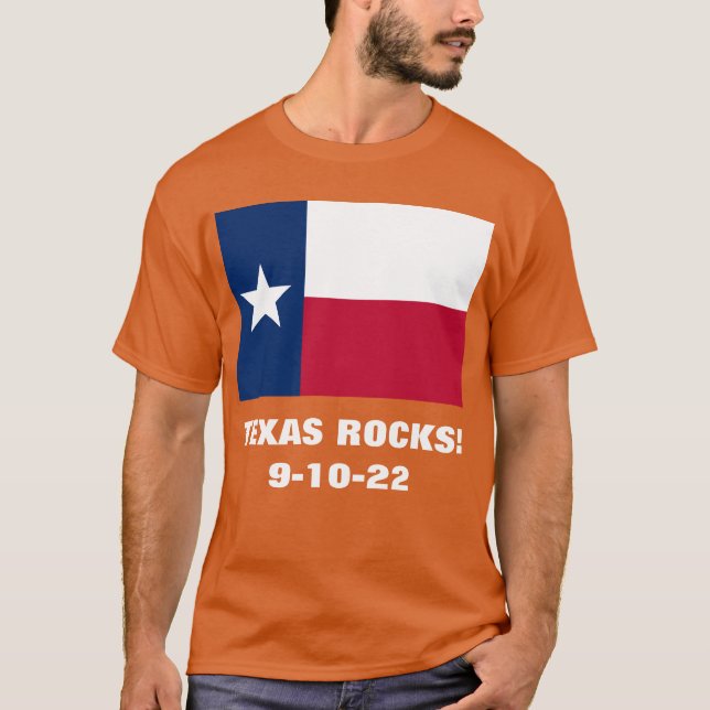 CAMISETA TEXAS ROCKS (Anverso)