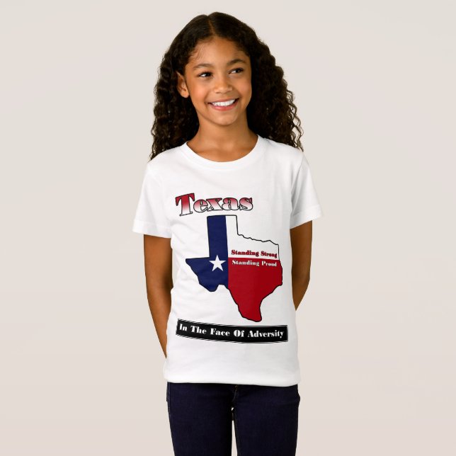 Camiseta Texas se mantiene fuerte (Anverso completo)
