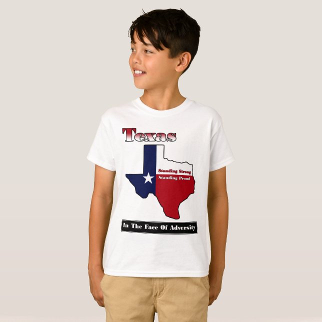 Camiseta Texas se mantiene fuerte (Anverso completo)