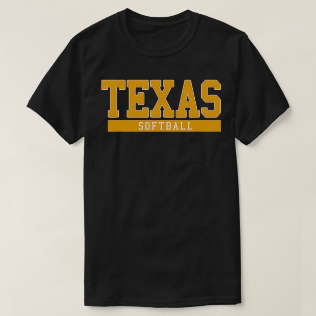 Camiseta Texas Softball Classic TShirt (Diseño del anverso)