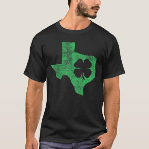 Camiseta Texas St Patrick S Day Shamrock C Irish Paddy S