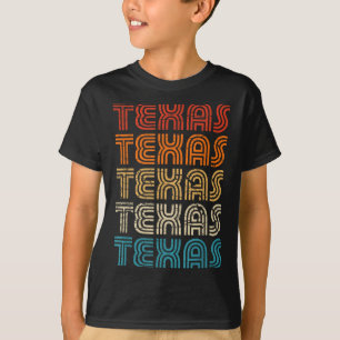 Camiseta Texas State País Retro Vintage Para Hombres Mujere