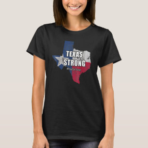 Camiseta Texas Strong Pray For Texas Flag Map 2