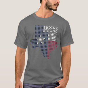 Camiseta Texas Strong USA Bandera Reza por Texas