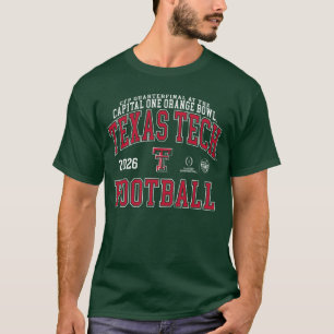 Camiseta Texas Tech Red Raiders Orange Bowl 202526 CFP Cuar