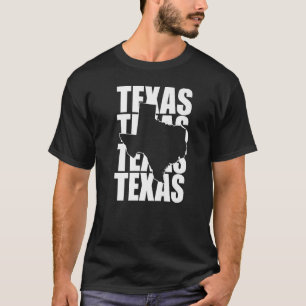 Camiseta Texas Texas Texas Texas Forma De Texas Estado De C