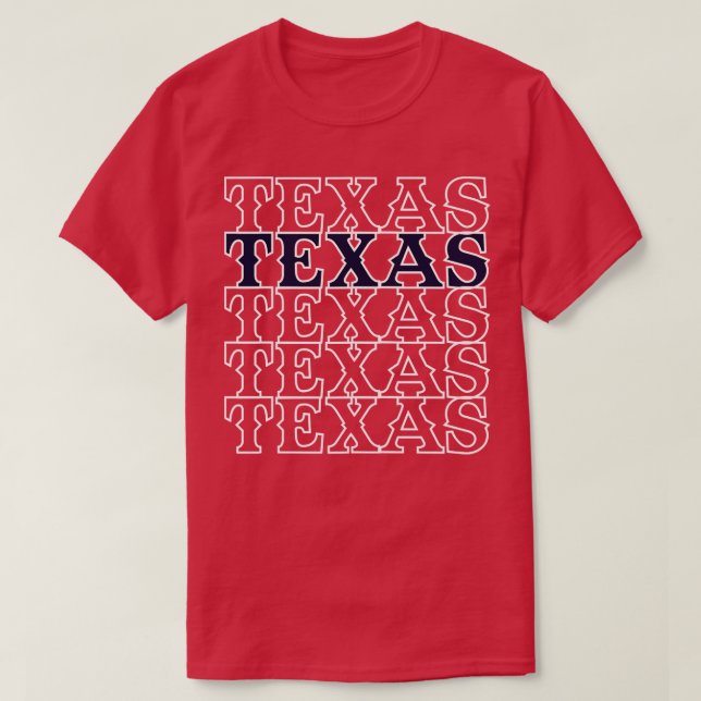 Camiseta Texas TShirt 4 (Diseño del anverso)
