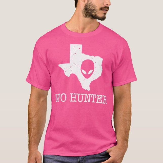 Camiseta Texas Ufo Hunter (Anverso)