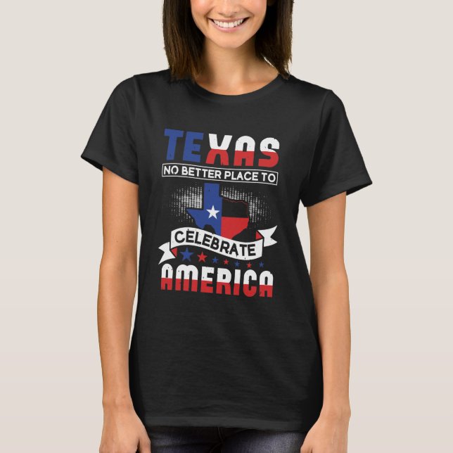 Camiseta Texas USA America (Anverso)