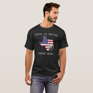 Camiseta Texas vs Harvey, Texas gana
