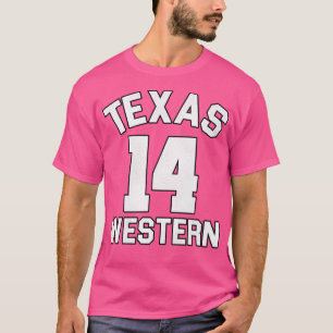 Camiseta Texas Western Joe Hill Glory Road Basketball Jerse