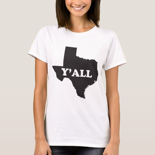 Camiseta Texas Yall (Anverso)